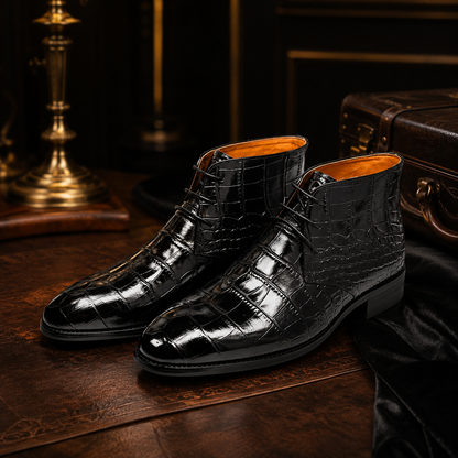 Bottes GENTELUXIO™ Regent Heritage – Bottes habillées en cuir de vachette véritable de première qualité