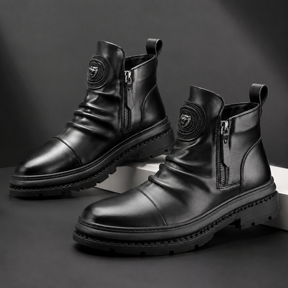 GENTELUXIO™ Monarch Chelsea Boots – Bottines imperméables en caoutchouc de qualité supérieure