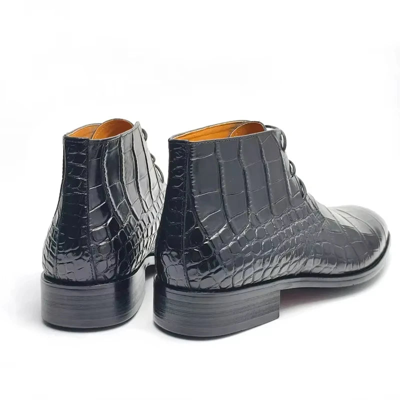 Bottes GENTELUXIO™ Regent Heritage – Bottes habillées en cuir de vachette véritable de première qualité