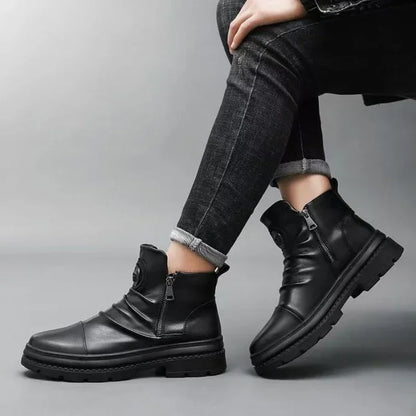 GENTELUXIO™ Monarch Chelsea Boots – Bottines imperméables en caoutchouc de qualité supérieure
