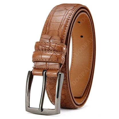 Ceinture en cuir automatique GENTELUXIO™ Sovereign – Ceinture habillée de luxe haut de gamme