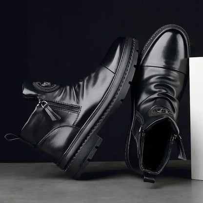 GENTELUXIO™ Monarch Chelsea Boots – Bottines imperméables en caoutchouc de qualité supérieure