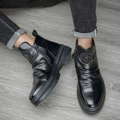 GENTELUXIO™ Monarch Chelsea Boots – Bottines imperméables en caoutchouc de qualité supérieure