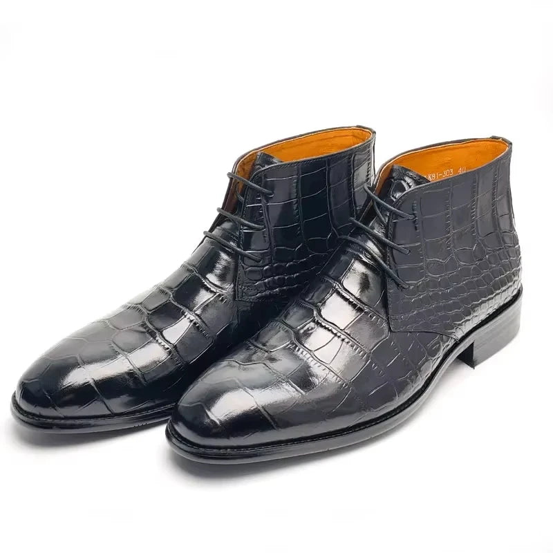 Bottes GENTELUXIO™ Regent Heritage – Bottes habillées en cuir de vachette véritable de première qualité
