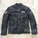 Blouson de moto en cuir slim pour hommes GENTELUXIO™ Apex Rider