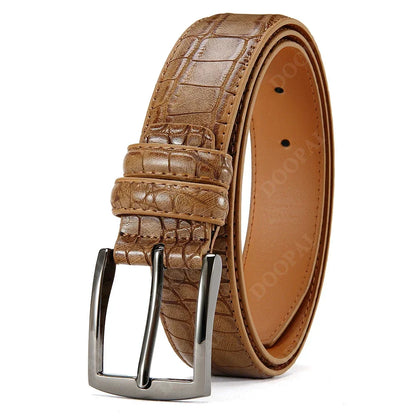 Ceinture en cuir automatique GENTELUXIO™ Sovereign – Ceinture habillée de luxe haut de gamme