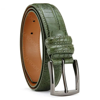 Ceinture en cuir automatique GENTELUXIO™ Sovereign – Ceinture habillée de luxe haut de gamme
