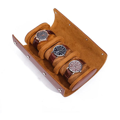GENTELUXIO™ Embers Étui en cuir de luxe pour montres
