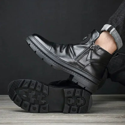 GENTELUXIO™ Monarch Chelsea Boots – Bottines imperméables en caoutchouc de qualité supérieure